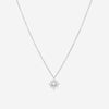 Gucci 18K White Gold and Diamonds Flower Necklace YBB79620700100U MSRP $2,950 - THE SOLIST