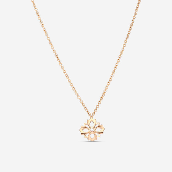 Gucci 18K Rose Gold Diamond Pendant Necklace YBB79624600100U MSRP $2,250 - THE SOLIST