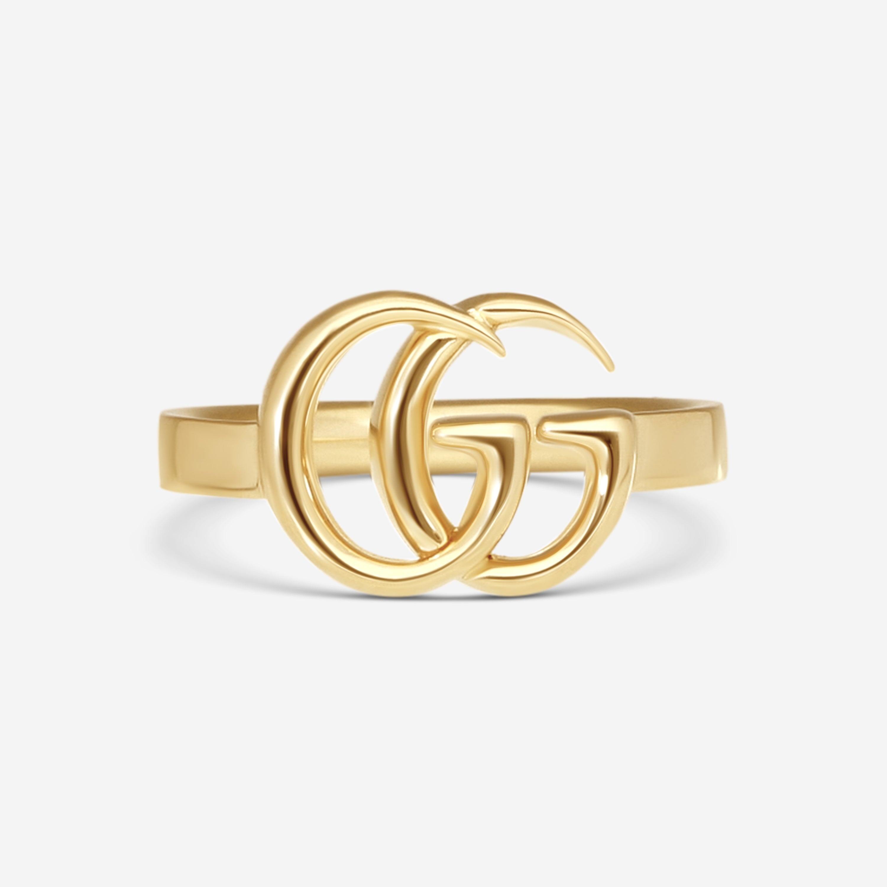 GUCCI GG Running Thin 18kt Yellow Gold Ring YBC525690001009 MSRP $1,600 - THE SOLIST