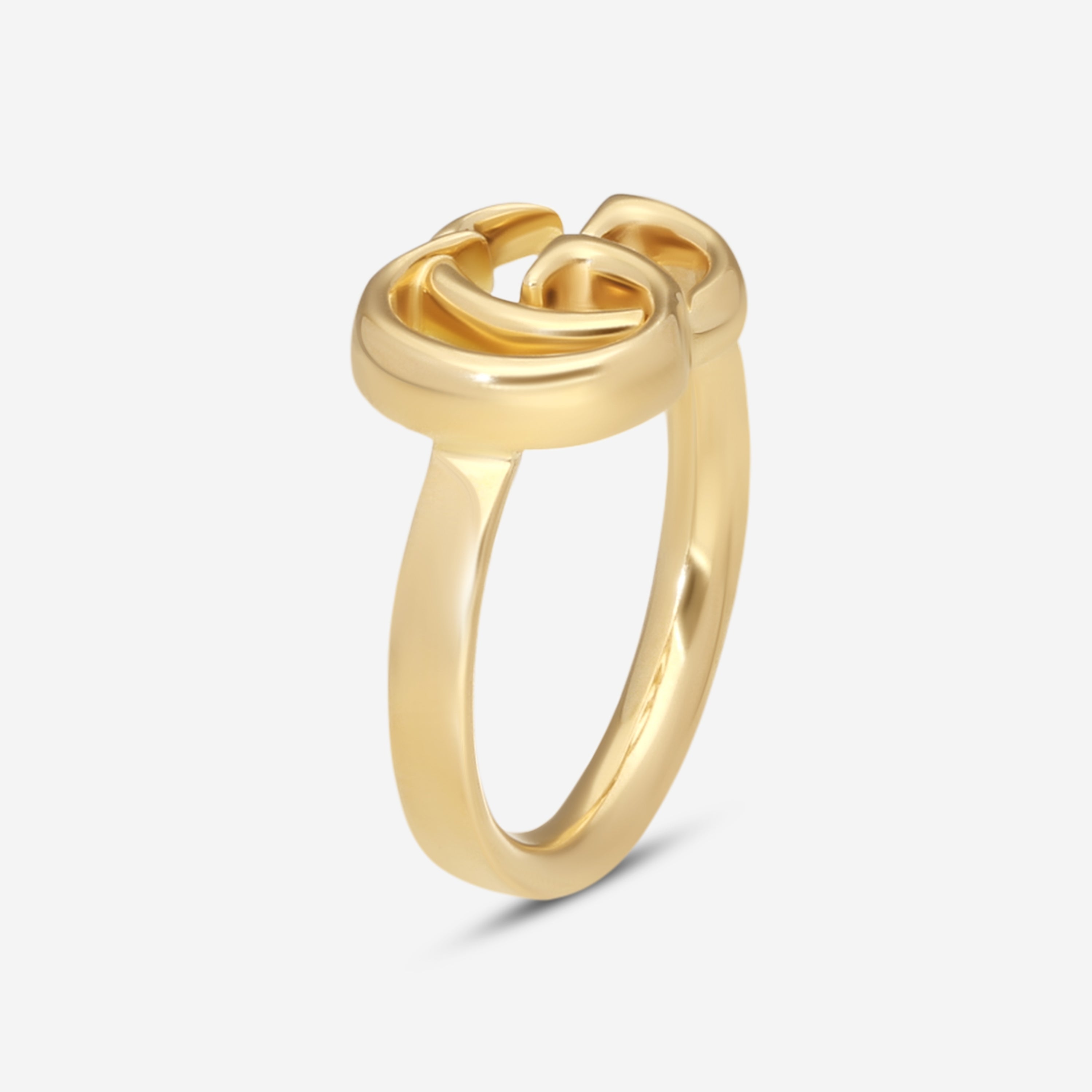 GUCCI GG Running Thin 18kt Yellow Gold Ring YBC525690001009 MSRP $1,600 - THE SOLIST