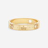 Gucci Icon 18K Yellow Gold Band Ring YBC607339001021 MSRP $1,100 - THE SOLIST