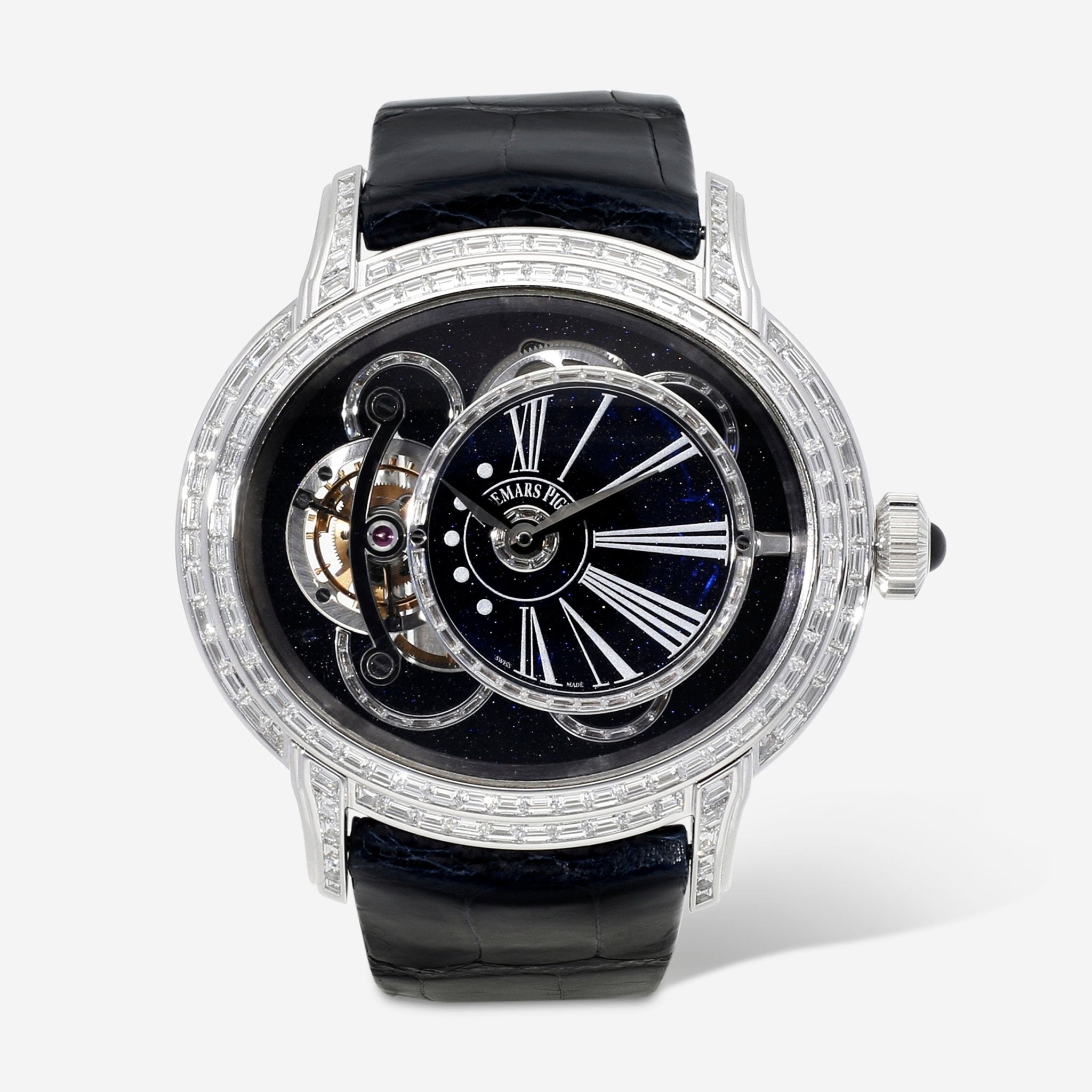 Audemars Piguet Millenary Tourbillon 18K White Gold 45mm Automatic 
