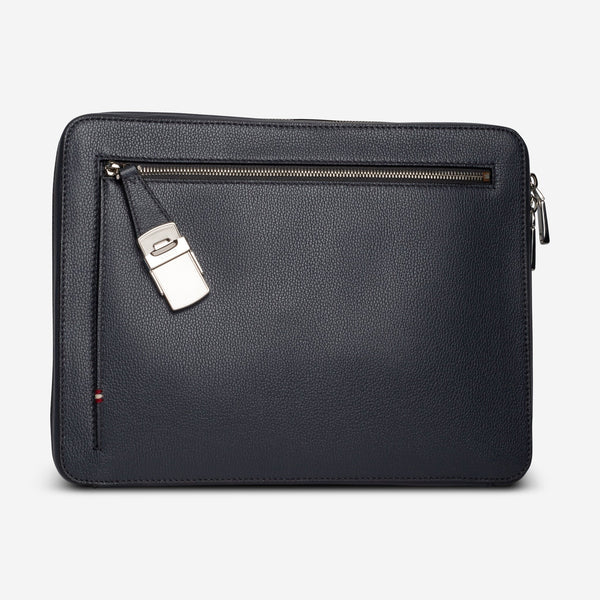 Bally Gabher Men's Grey Leather Portfolio 6230946 - THE SOLIST - Bally