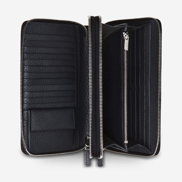 Bally Magus Men's Black Leather Clutch Wallet 6219902 - THE SOLIST - Bally
