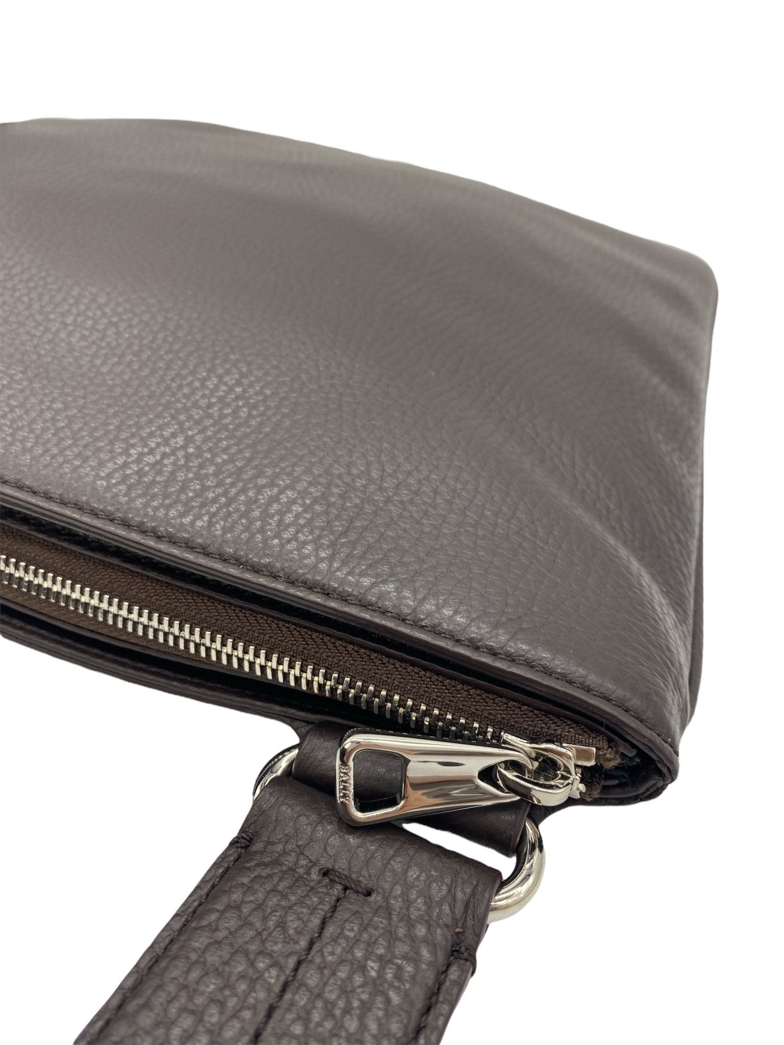 Bally Mizzi Men's Small Coffee Leather Cross Body Bag 6216301 - THE SOLIST - Bally