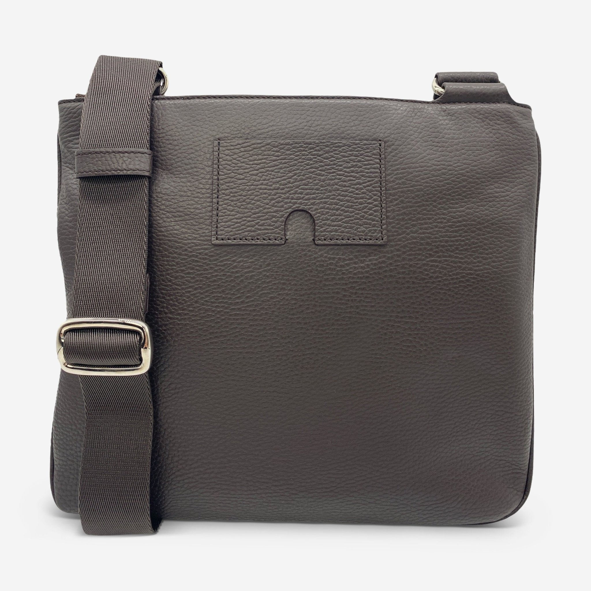 Bally Mizzi Men's Small Coffee Leather Cross Body Bag 6216301 - THE SOLIST - Bally