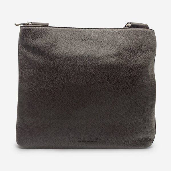 Bally Mizzi Men's Small Coffee Leather Cross Body Bag 6216301 - THE SOLIST - Bally
