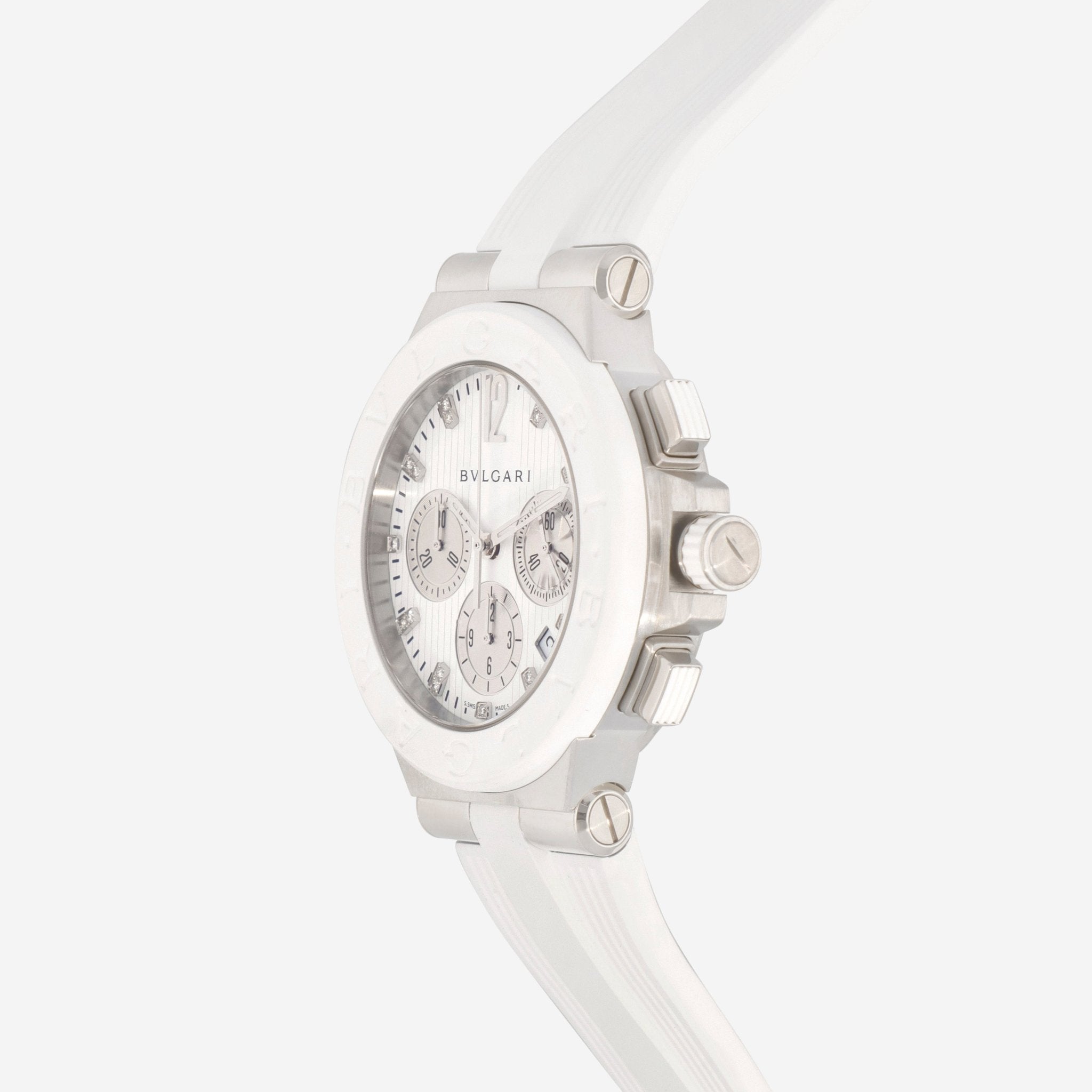 Bulgari Diagono Chronograph 40mm Stainless Steel Automatic Men's Watch 101801 - THE SOLIST - Bulgari