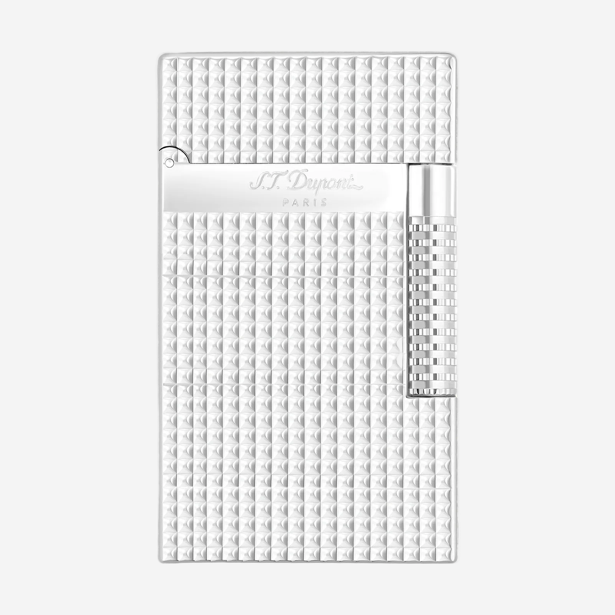 S.T. Dupont Le Grand Silver Diamond Head Lighter C23011 - THE SOLIST