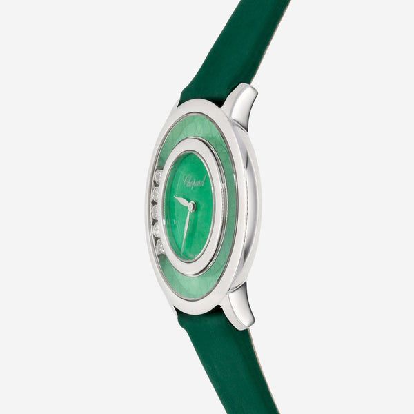 Chopard Happy Diamonds Green Dial Quartz Ladies Watch 209429 - 1107 - THE SOLIST - Chopard