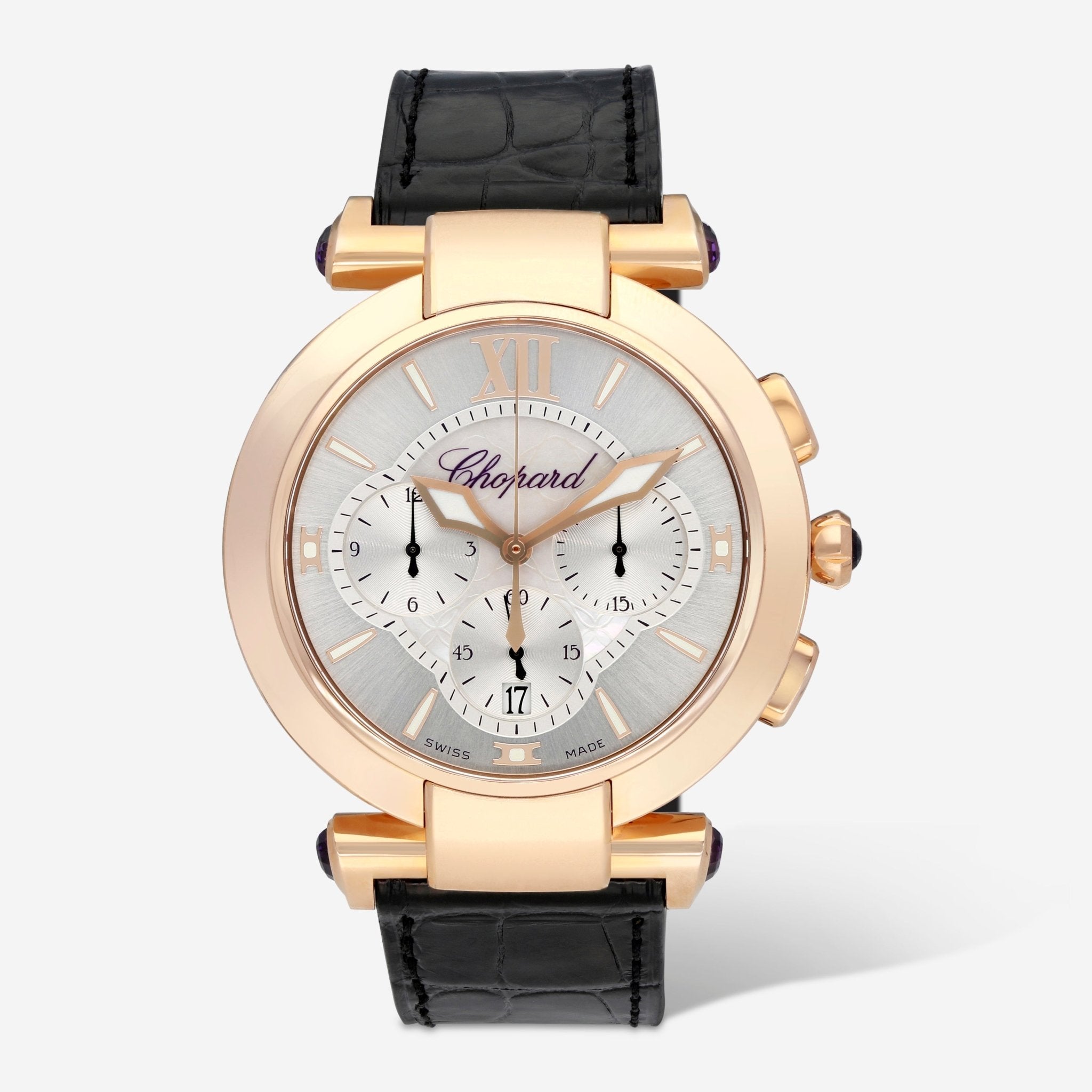 Chopard Imperiale Chronograph 18K Rose Gold Automatic Ladies Watch