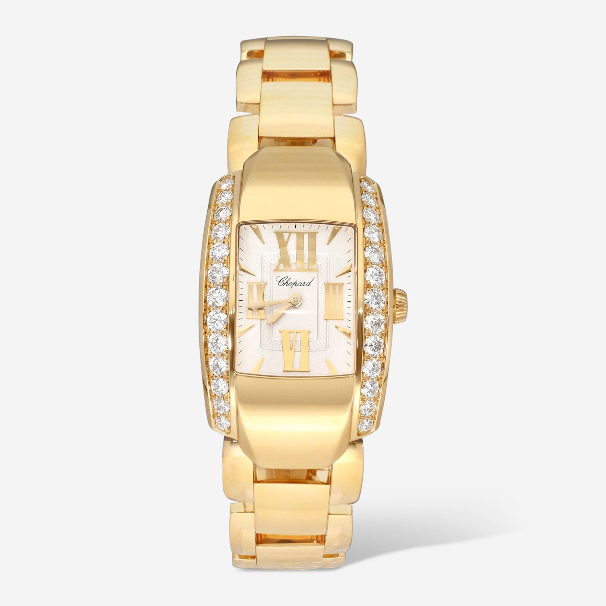 Chopard La Strada 18K Yellow Gold Diamond Quartz Ladies Watch 419398 - 0001 - THE SOLIST - Chopard