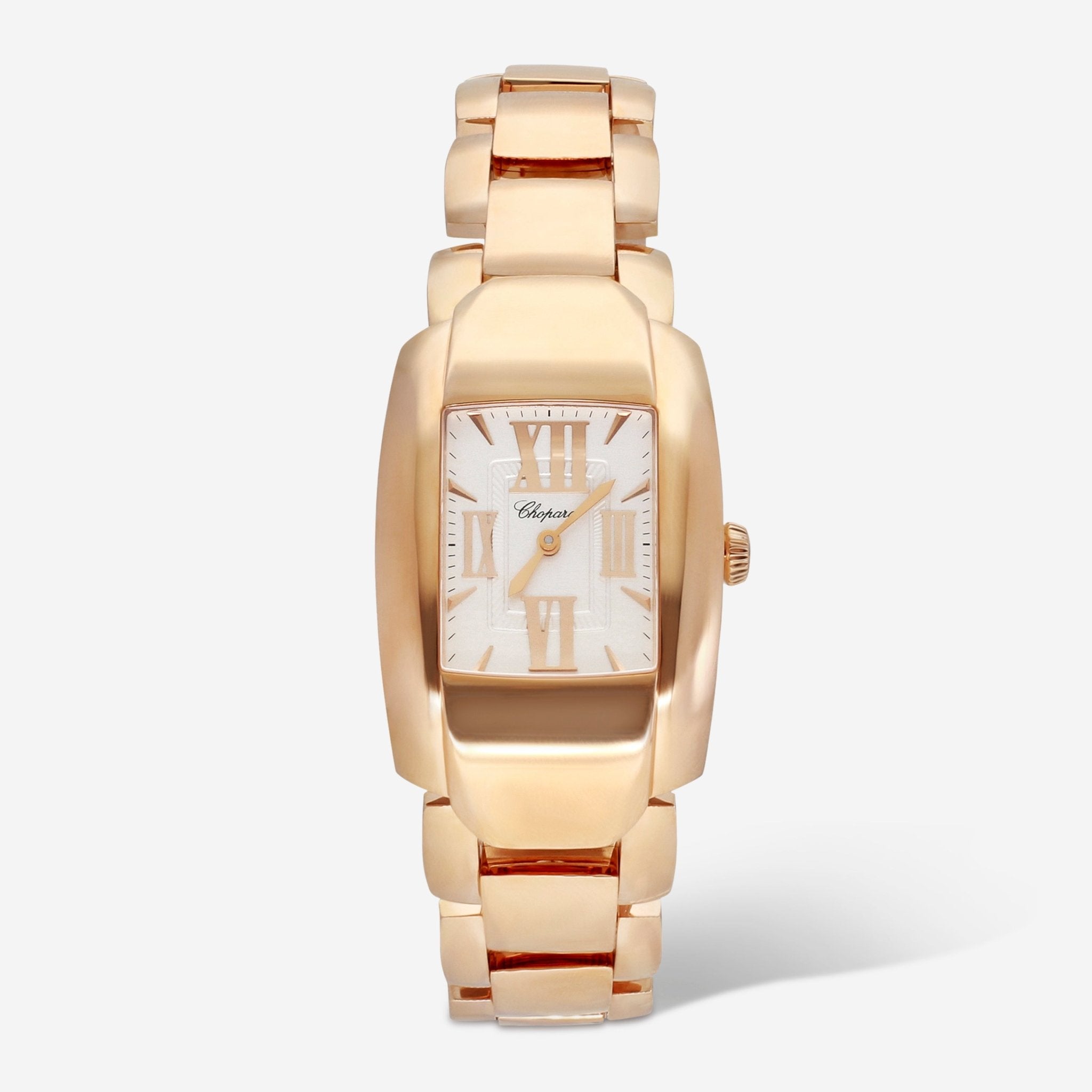 Chopard La Strada Silver Dial 18K Rose Gold Quartz Ladies Watch 419254 - 5001 - THE SOLIST - Chopard