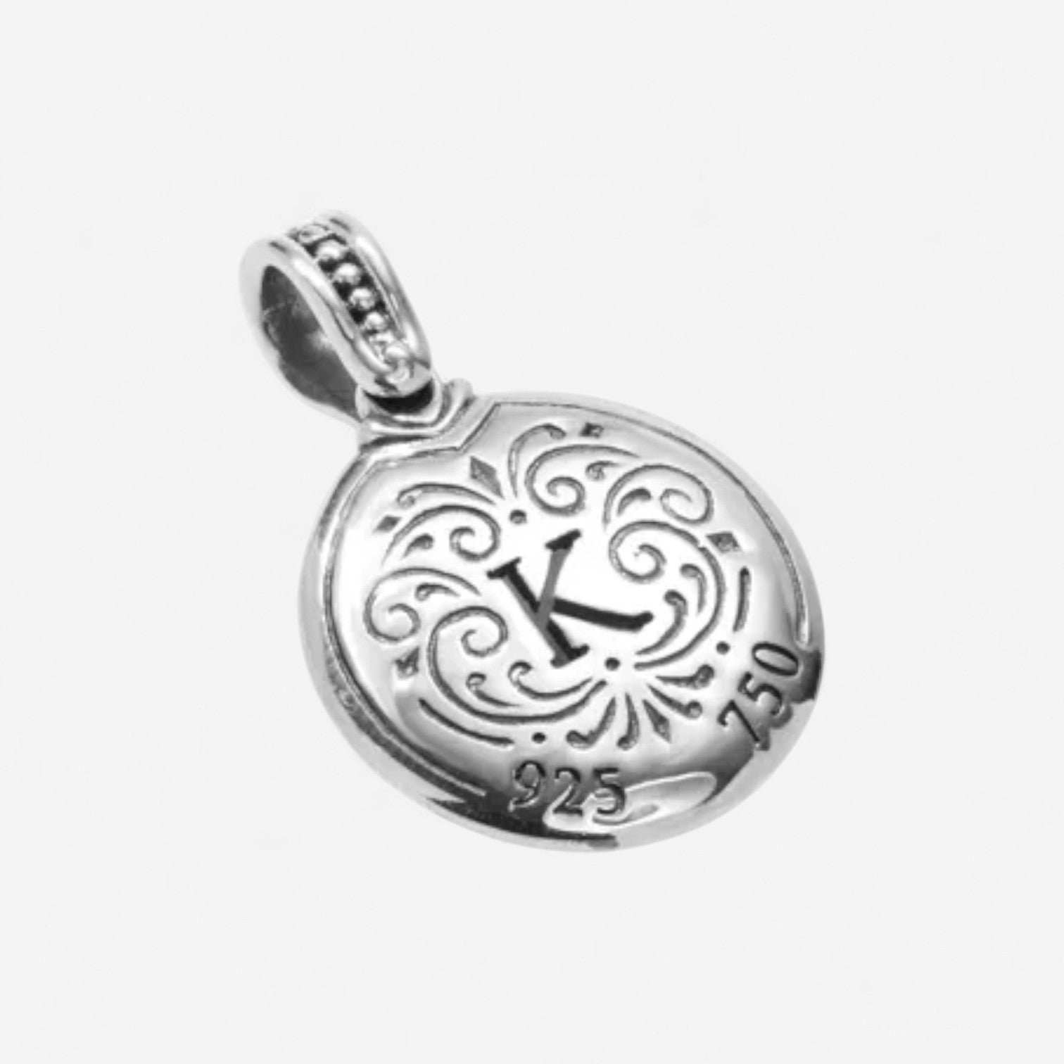 Konstantino Dome Sterling Silver & 18K Yellow Gold Mother of Pearl Pendant MEKJ732-313 - THE SOLIST