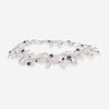 Gübelin Belize 18K White Gold Sapphire & Diamond Bracelet 40A-0549 - THE SOLIST