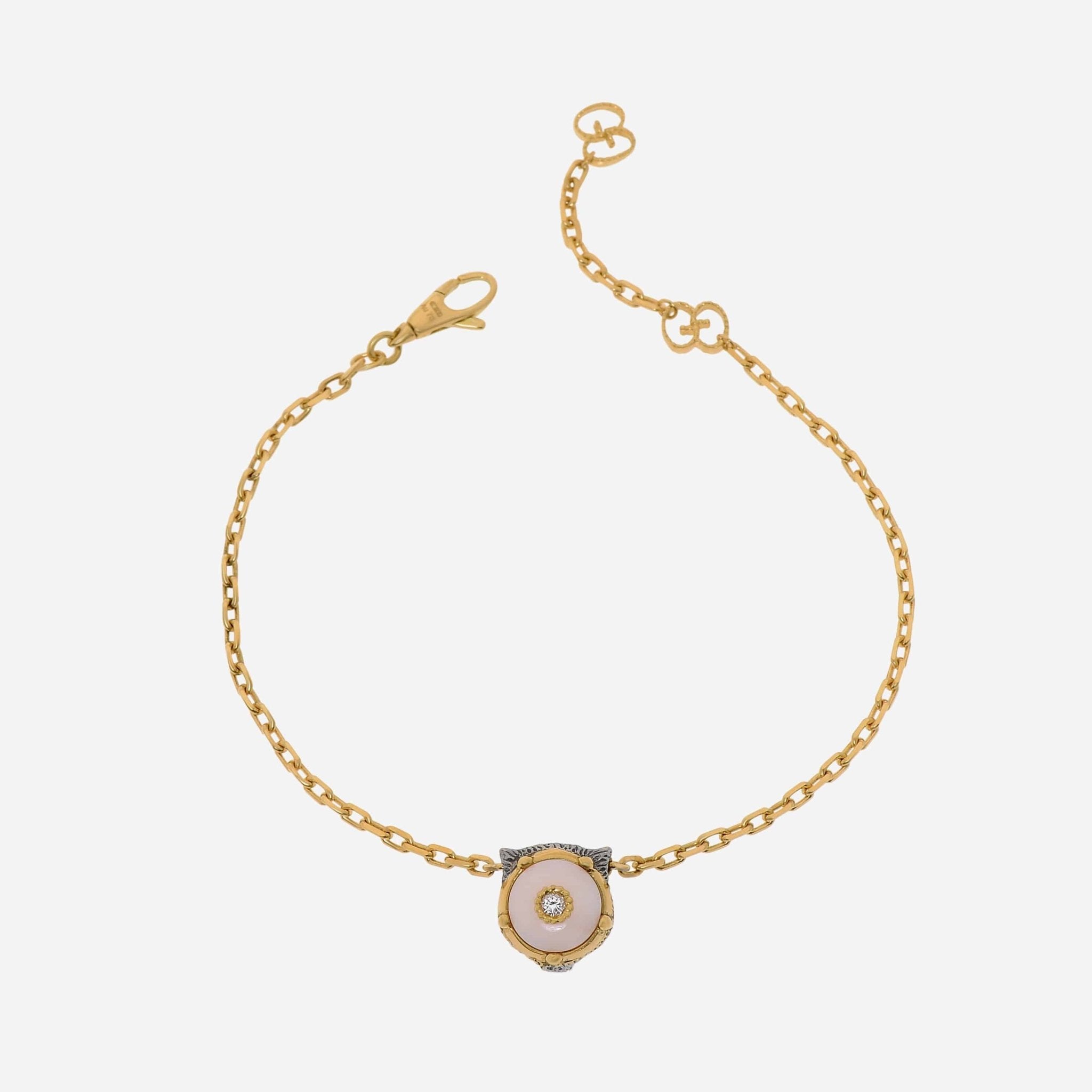 Gucci Le Marche Des Merveilles 18K Yellow Gold, Diamond and Pink 