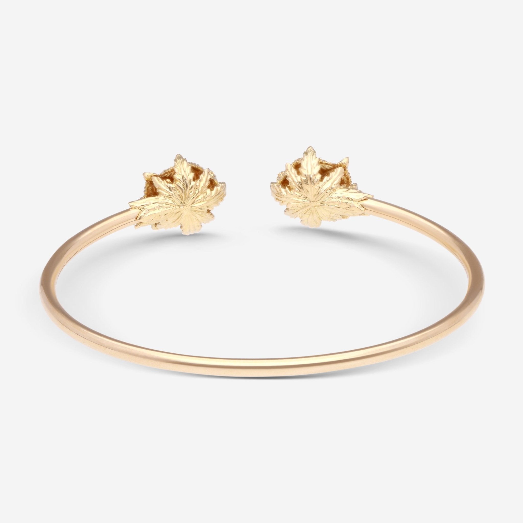 Gucci Le Marche des Merveilles 18K Yellow Gold Diamond Tsavorite Bangle Bracelet YBA482053001 - THE SOLIST - Gucci