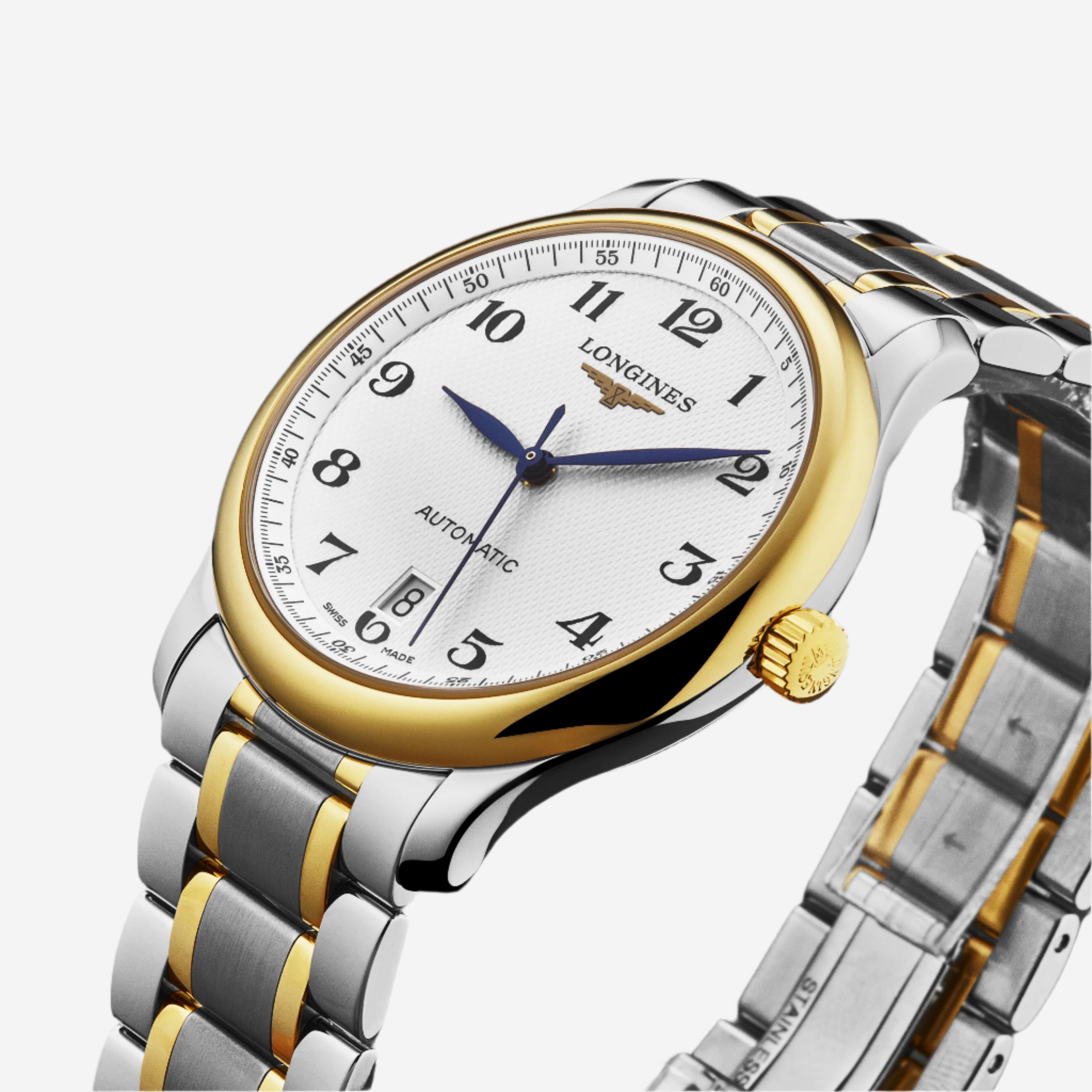Longines Master 39mm Stainless Steel Automatic Men's Watch L2.628.5.78.7 - THE SOLIST