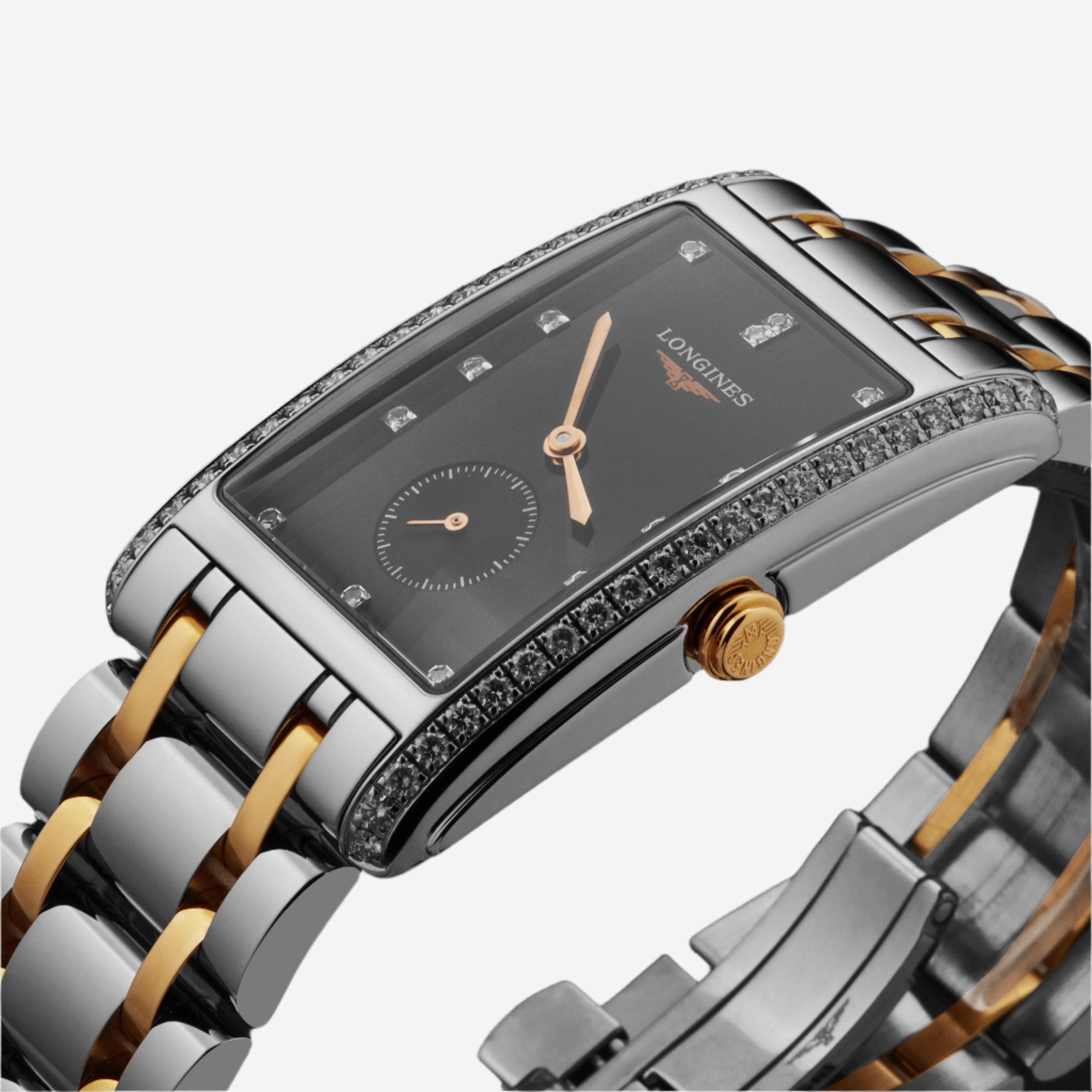Longines DolceVita 23x37mm Stainless Steel Quartz Women's Watch L57555597 - THE SOLIST