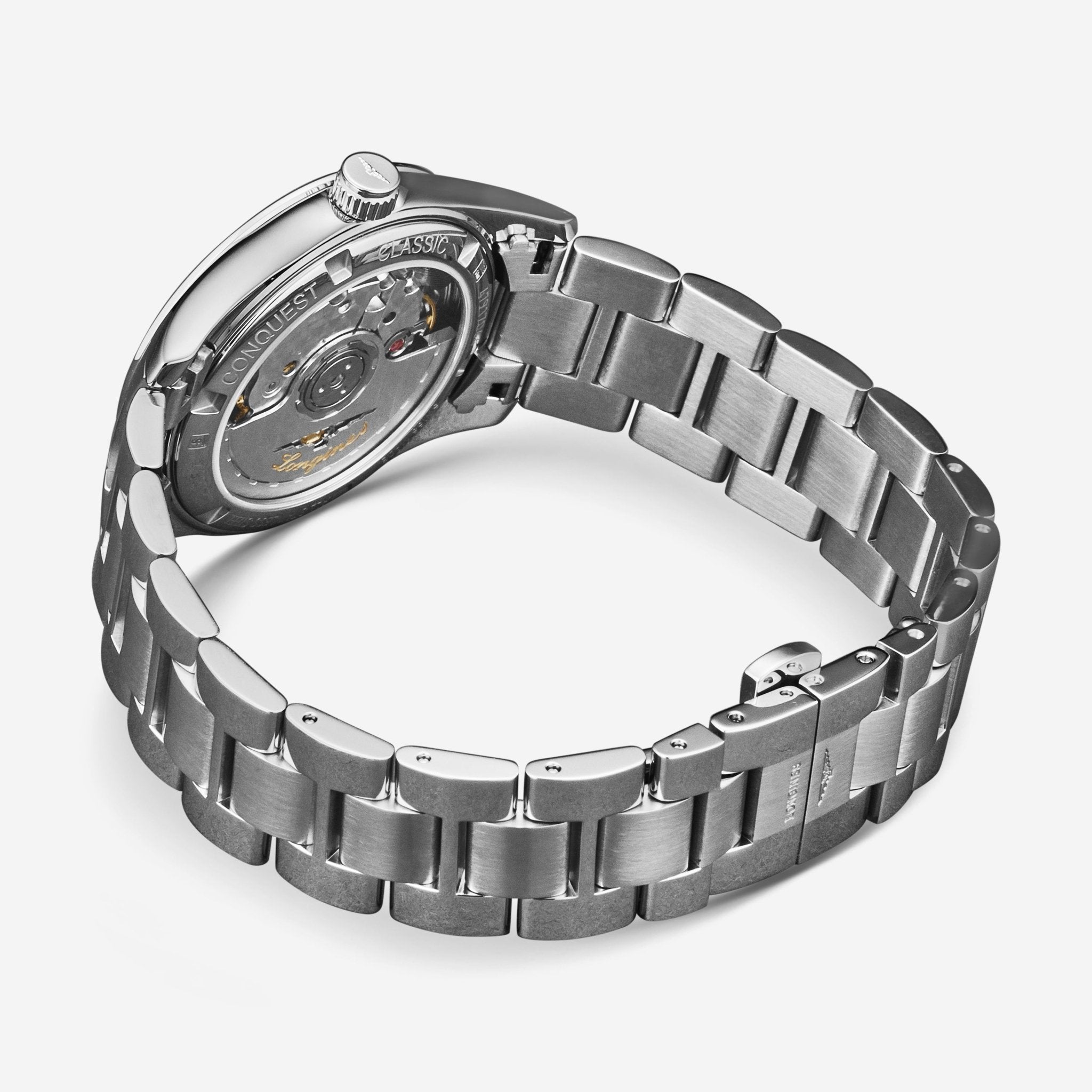 Longines Conquest Stainless Steel Automatic Ladies Watch L23854766 - THE SOLIST - Longines