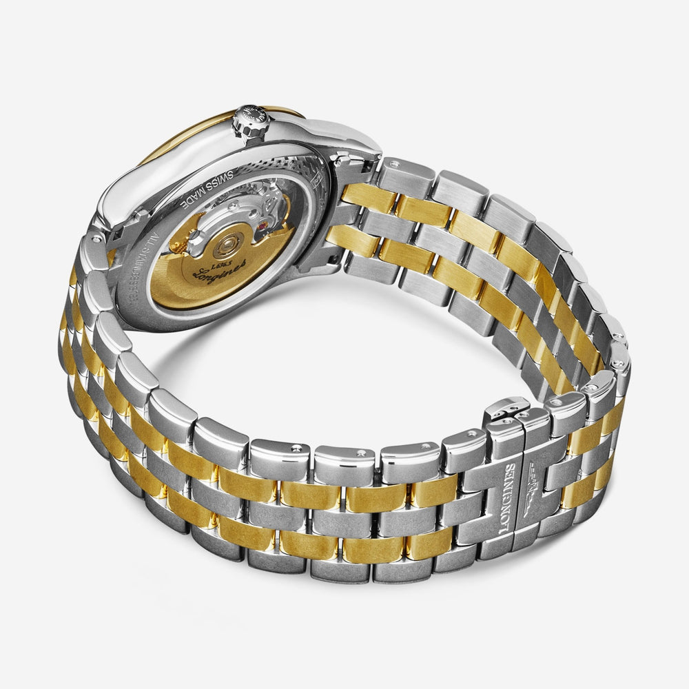 Longines Flagship Stainless Steel & 18K Yellow Gold Automatic Men's Watch L48993327 - THE SOLIST - Longines