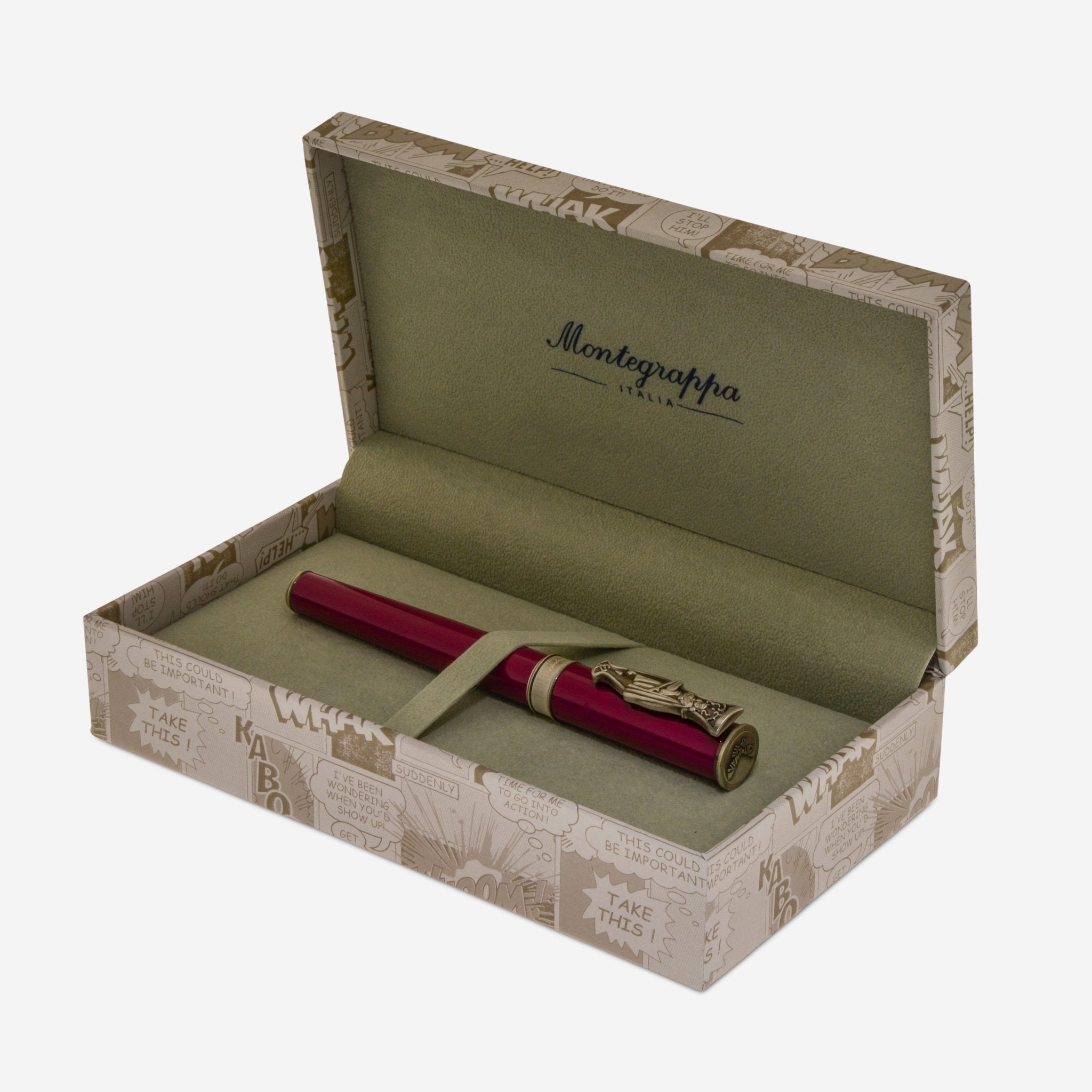 Montegrappa DC Comics Heroes and Villains Catwoman Rollerball Pen ISDCCRLL - THE SOLIST - Montegrappa