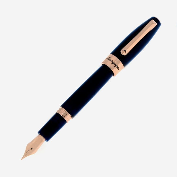 Montegrappa Fortuna Blue Fountain Pen (F) ISFOR2RD - THE SOLIST - Montegrappa