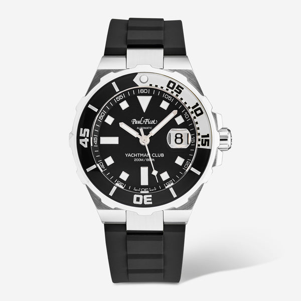 Paul Picot Yachtman Club Black Dial Men's Automatic Watch P1251NBL.SG.3614CM001
