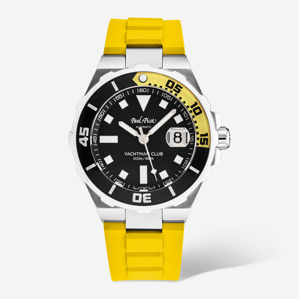 Paul Picot Yachtman Club Black Dial Men's Automatic Watch P1251NJ.SG.3614CM001