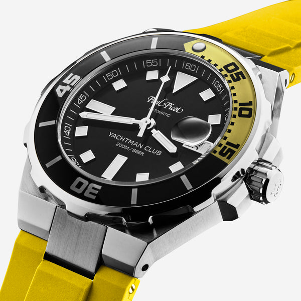Paul Picot Yachtman Club Black Dial Men's Automatic Watch P1251NJ.SG.3614CM001