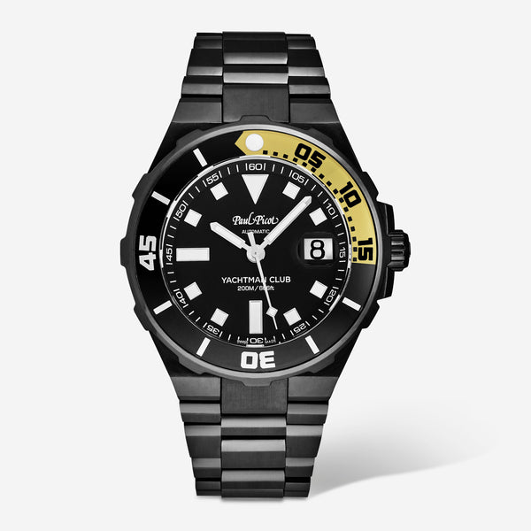 Paul Picot Yachtman Club Stainless Steel Men's Automatic Watch P1251N.NJ.4000N.3614