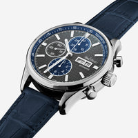 Paul Picot Gentleman Blazer Chronograph Grey Dial Men's Automatic Watch P4309.SG.1131.8614