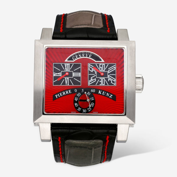 Pierre Kunz Virevolante Retrograde Seconds Automatic Men's Watch PKN018SVR - THE SOLIST - Pierre Kunz