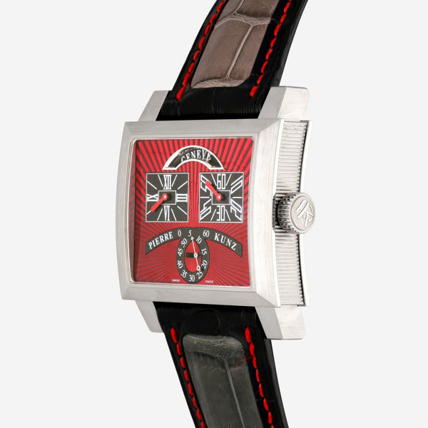 Pierre Kunz Virevolante Retrograde Seconds Automatic Men's Watch PKN018SVR - THE SOLIST - Pierre Kunz
