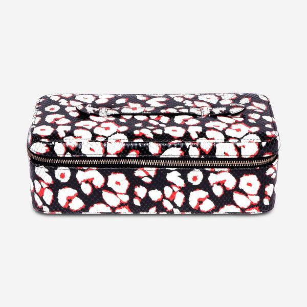 Rapport London Sloane Jewellery Zip Case Rose Textured Leather J175 - THE SOLIST - Rapport