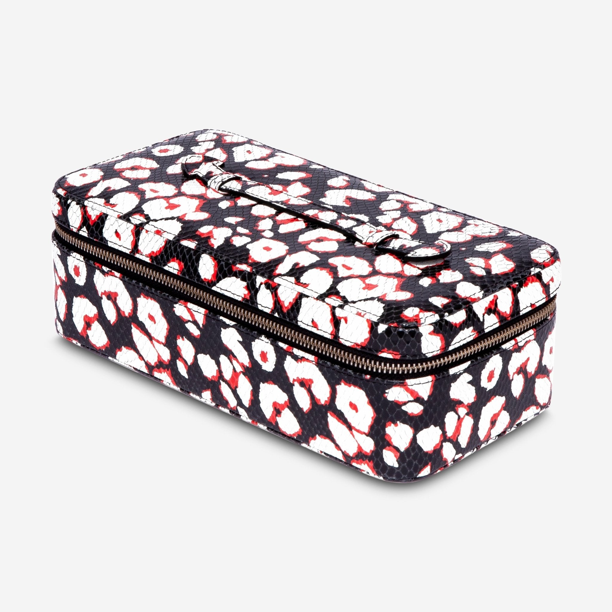 Rapport London Sloane Jewellery Zip Case Rose Textured Leather J175 - THE SOLIST - Rapport