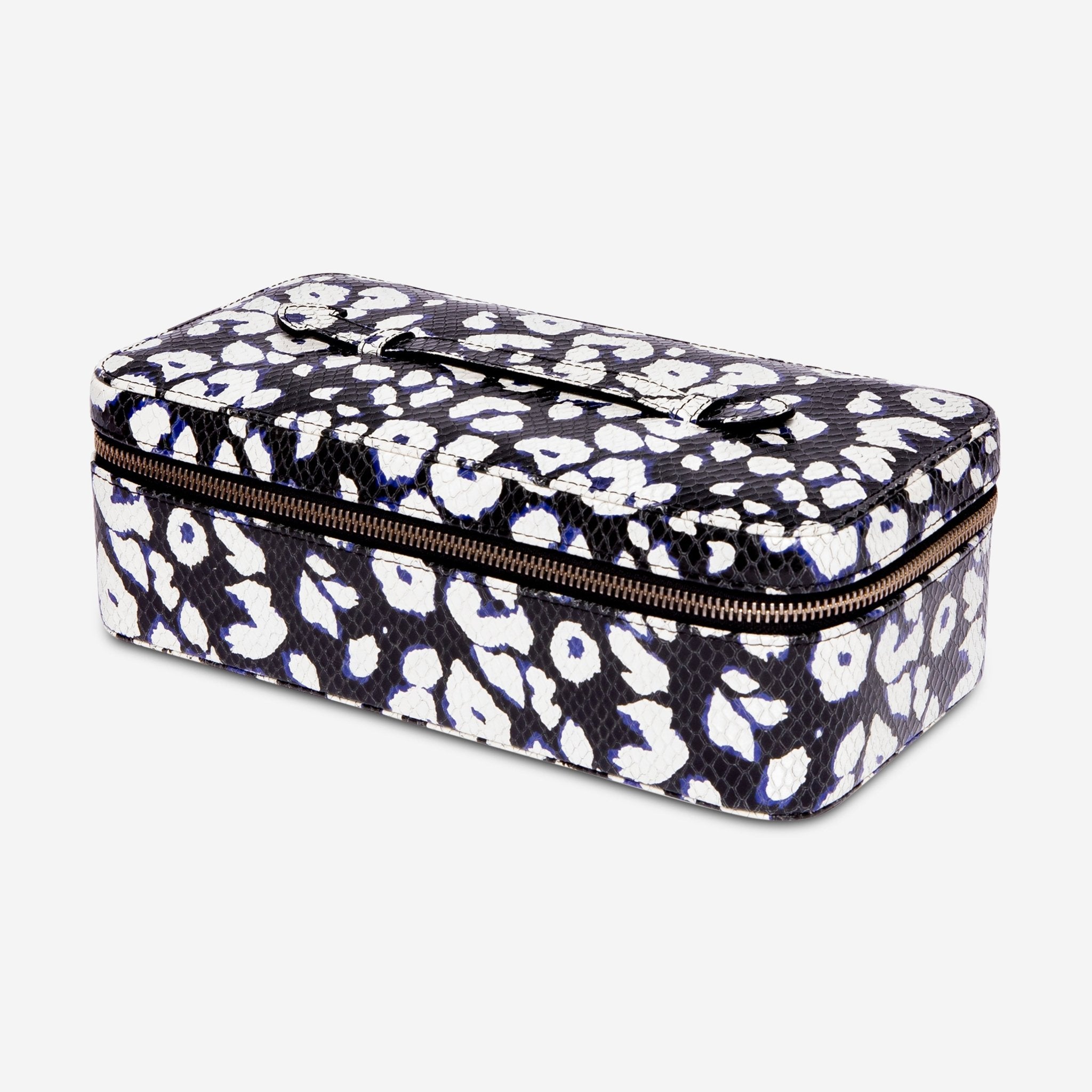 Rapport London Sloane Ocean Textured Leather Jewellery Zip Case J177 - THE SOLIST - Rapport