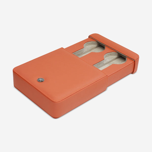 Rapport Via Orange Leather Duo Watch Slipcase D420 - THE SOLIST - Rapport