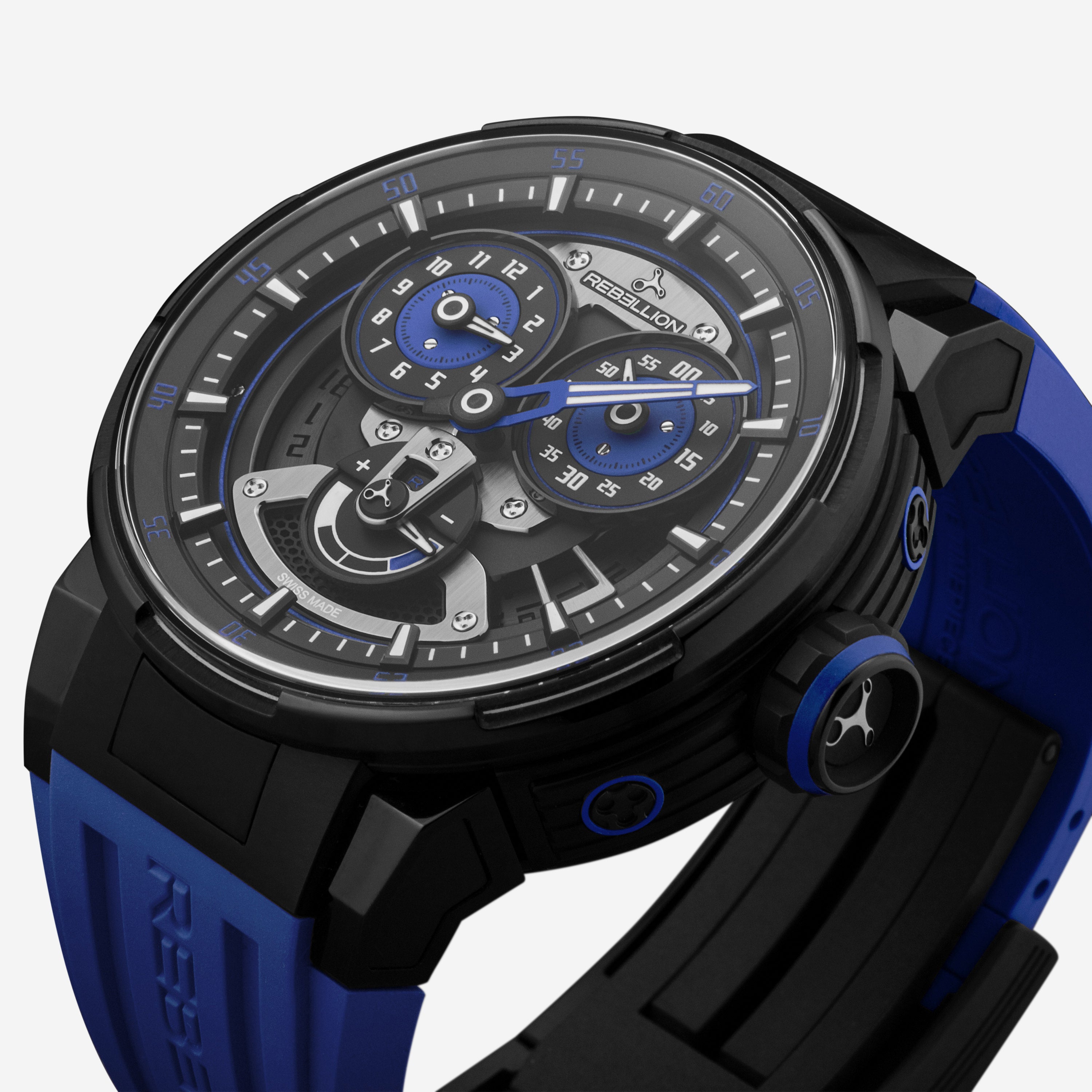 Rebellion Predator 2.0 Regulator Titanium Automatic Men's Watch RBPR2REGTBBKBL1 - THE SOLIST