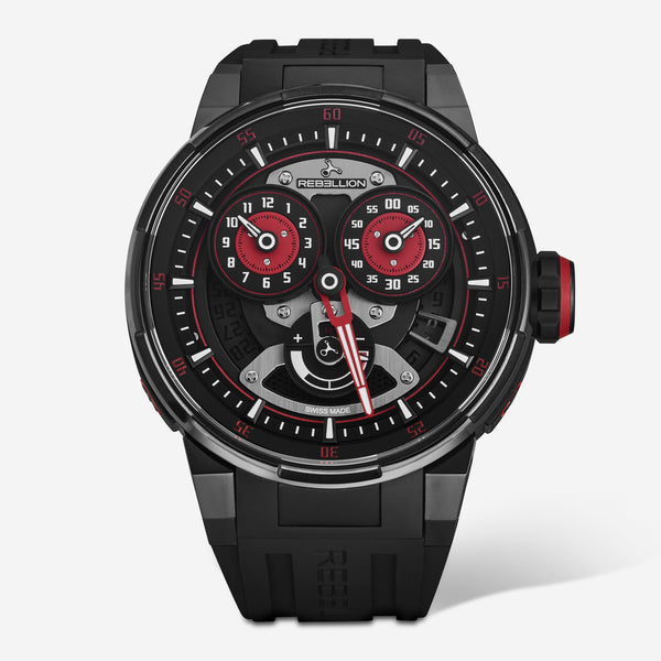 Rebellion Predator 2.0 Regulator Titanium Automatic Men's Watch RBPR2REGTBBKRD1 - THE SOLIST