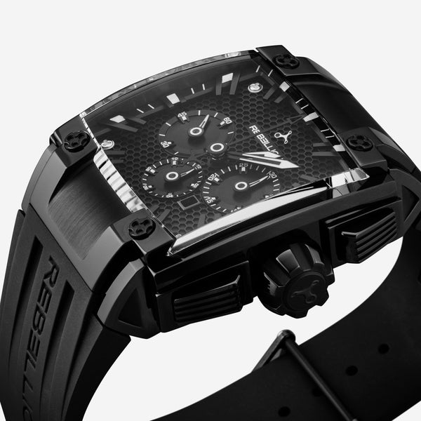 Rebellion Re1 2.0 Chronograph Titanium Automatic Men's Watch RBRE12CH.ST.BK - THE SOLIST