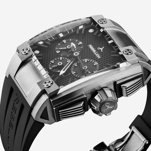 Rebellion Re1 2.0 Chronograph Titanium Automatic Men's Watch RBRE12CH.TI.BK2 - THE SOLIST
