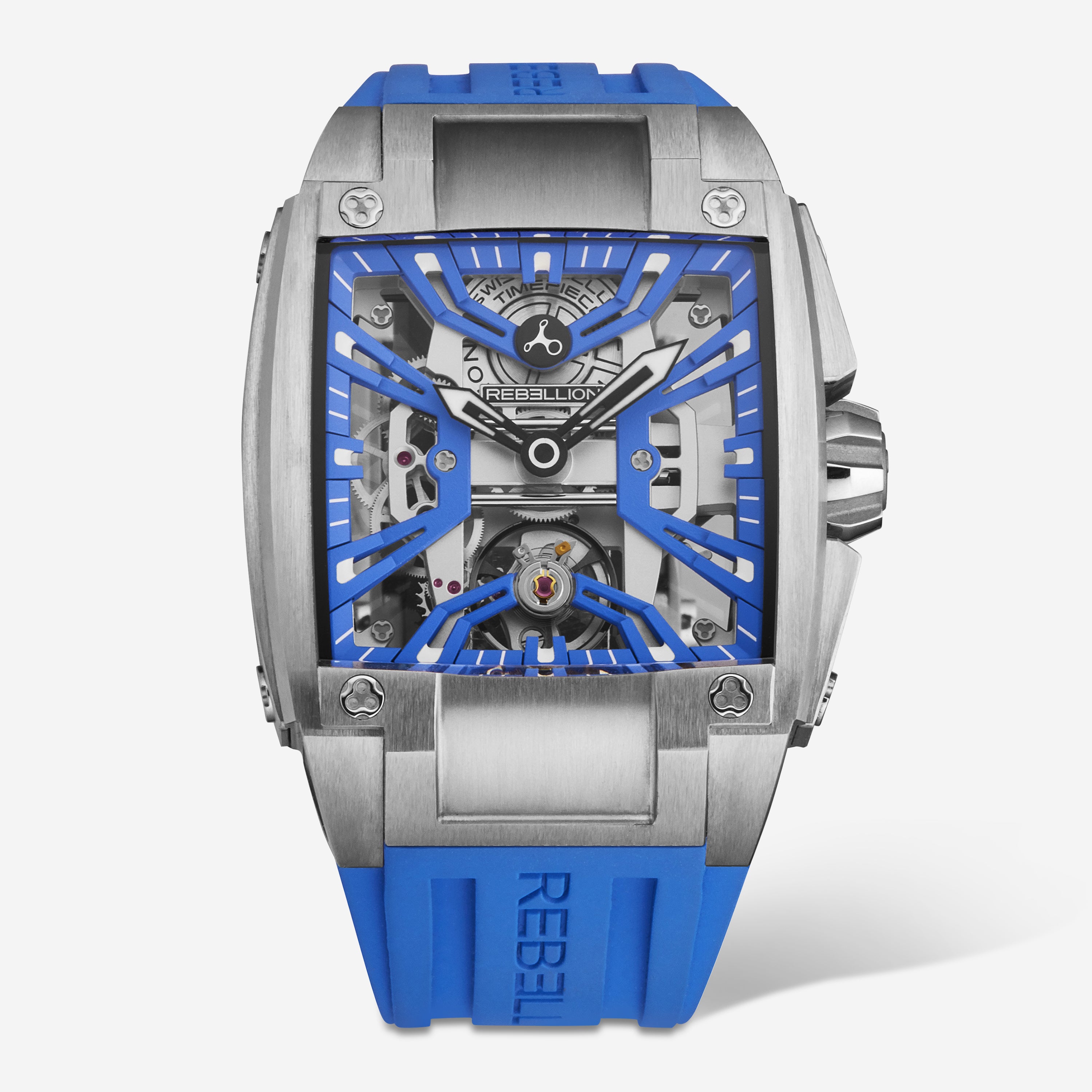 Rebellion Re-Volt Titanium Manual Wind Men's Watch RBREV2H.TB.BU - THE SOLIST