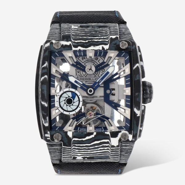 Rebellion Re - Volt Valtteri Bottas Manual Wind Men's Watch RB.REV.3H.CA.VBO - THE SOLIST - Rebellion