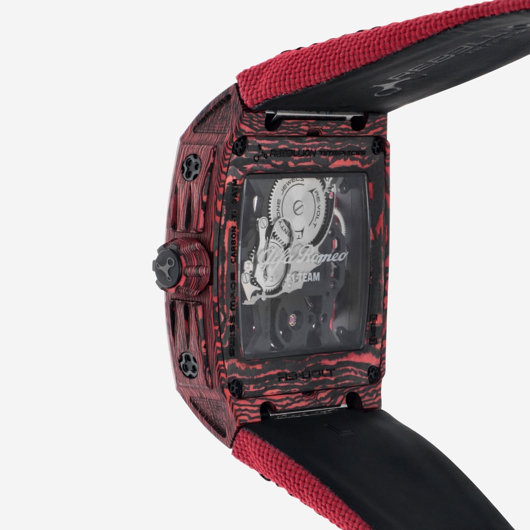 Rebellion Re - Volt Zhou Guanyu Manual Wind Men's Watch RB.REV.3H.CA.GZH - THE SOLIST - Rebellion