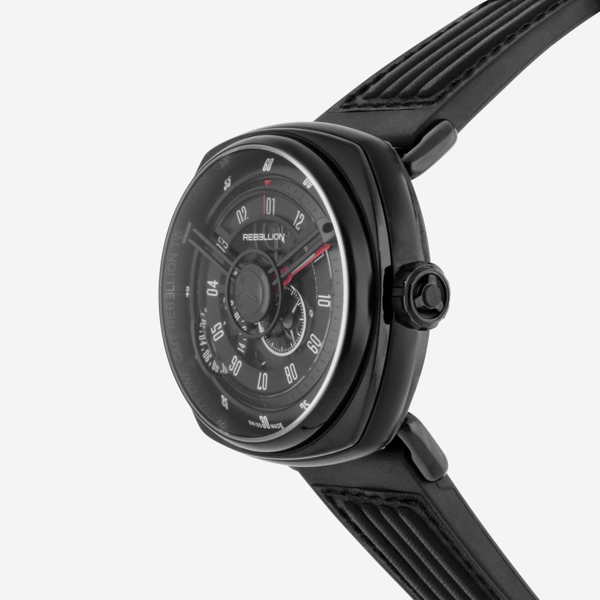 Rebellion Twenty-One Stainless Steel GMT Automatic Men's Watch RB21GMT.TB.T11 - THE SOLIST