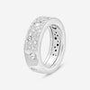 Roberto Coin Pois Moi Luna 18K White Gold Diamond Band Ring Sz. 7 8882509AW70X - THE SOLIST - Roberto Coin