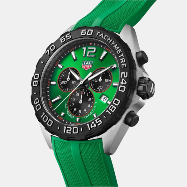 Tag Heuer Formula 1 Chronograph Green Quartz Men's Watch CAZ101AP.FT8056 - THE SOLIST - Tag Heuer