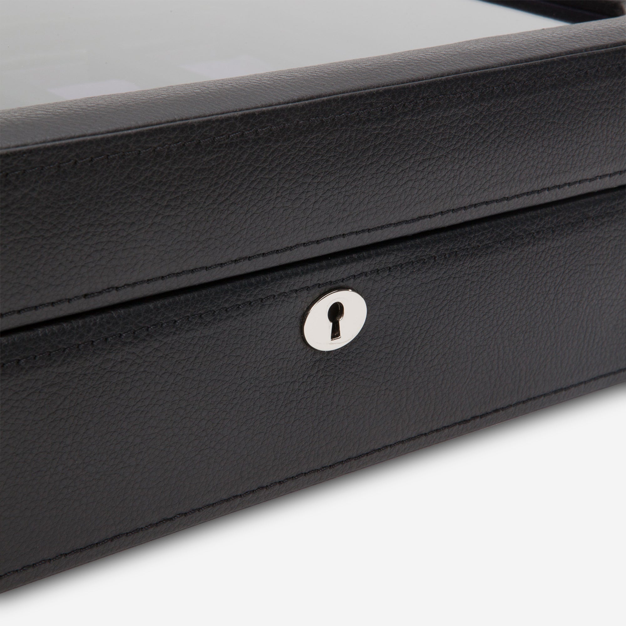 Wolf 1834 Windsor Black Leather 10 Piece Watch Box 458403 - THE SOLIST - Wolf 1834