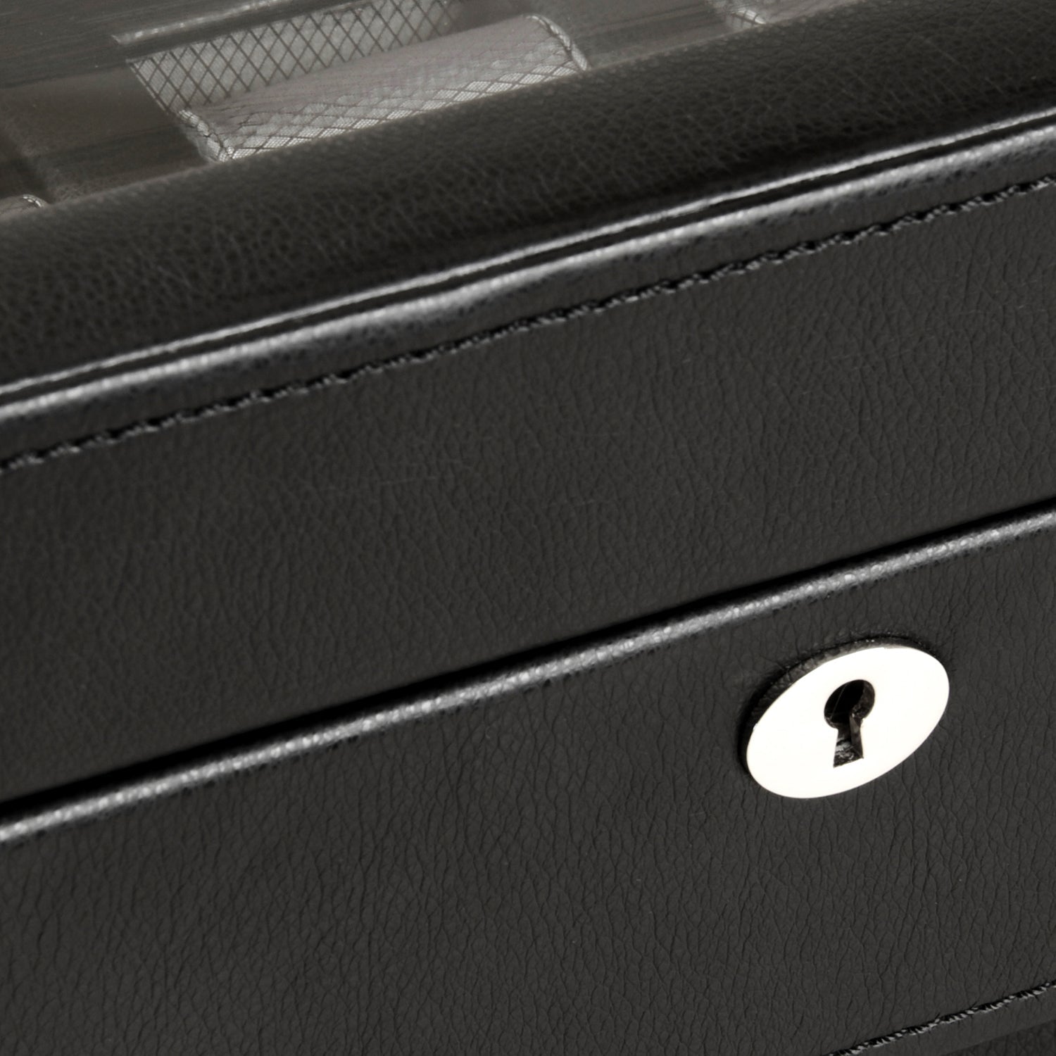 Wolf 1834 Windsor Black Vegan Leather 5 Piece Watch Box 4583029 - THE SOLIST - Wolf 1834